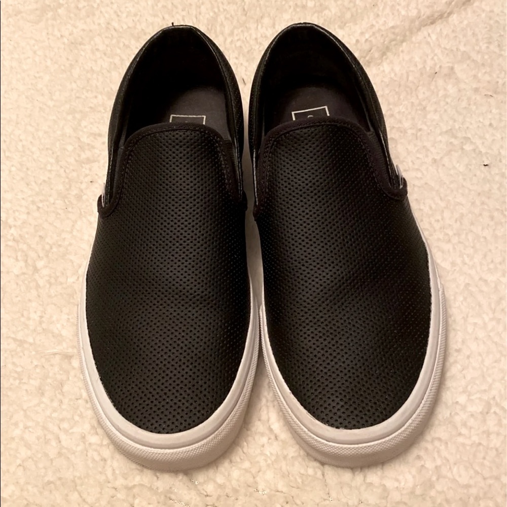 Leather vans